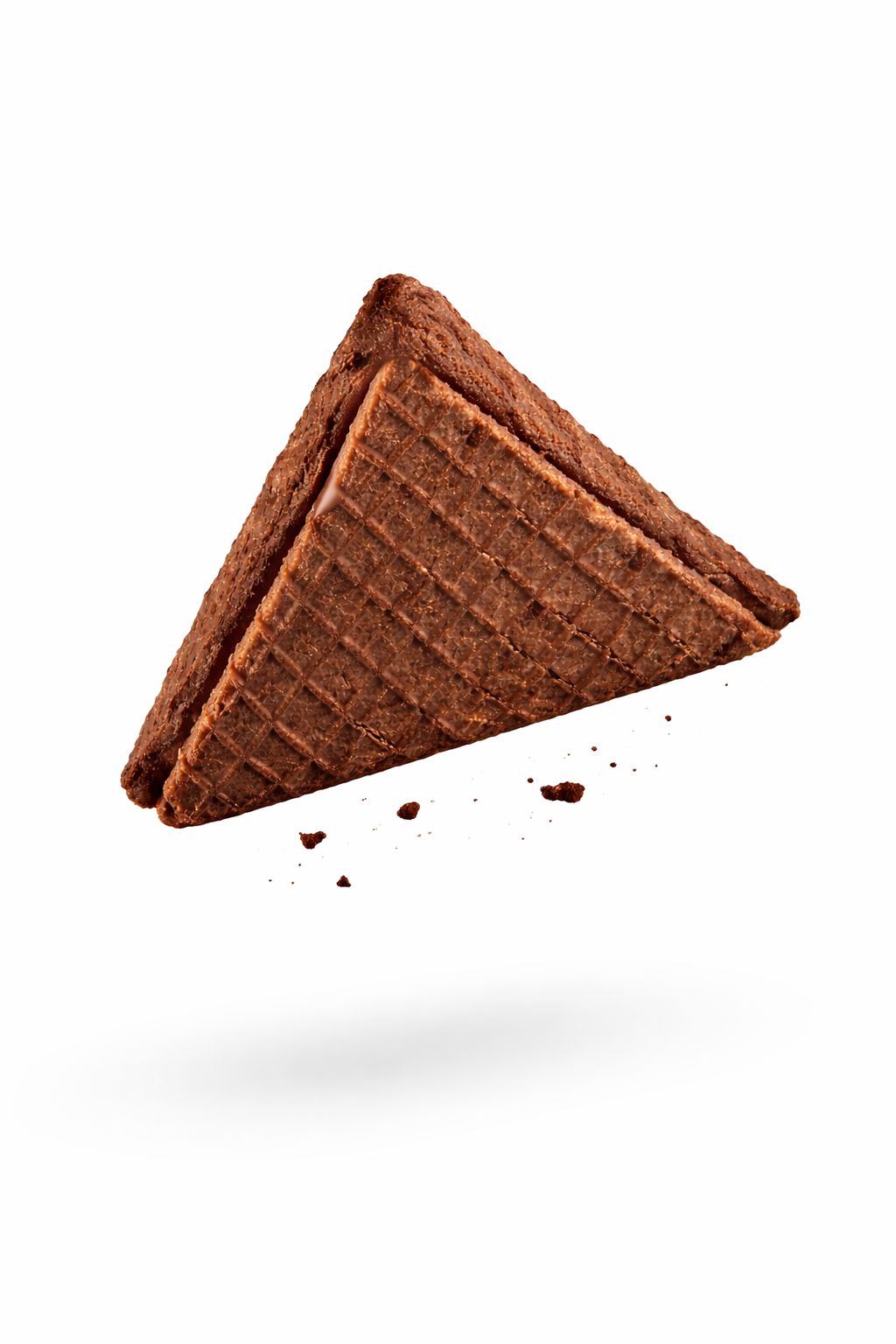 DARK CHOCOLATE WAFFLE CHIPS - 60g